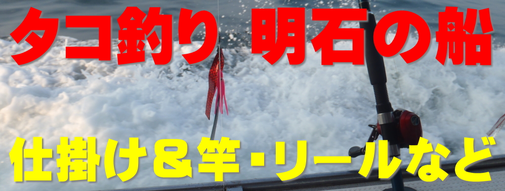 防波堤のタコ釣りポイント（場所）　明石・神戸の漁港など